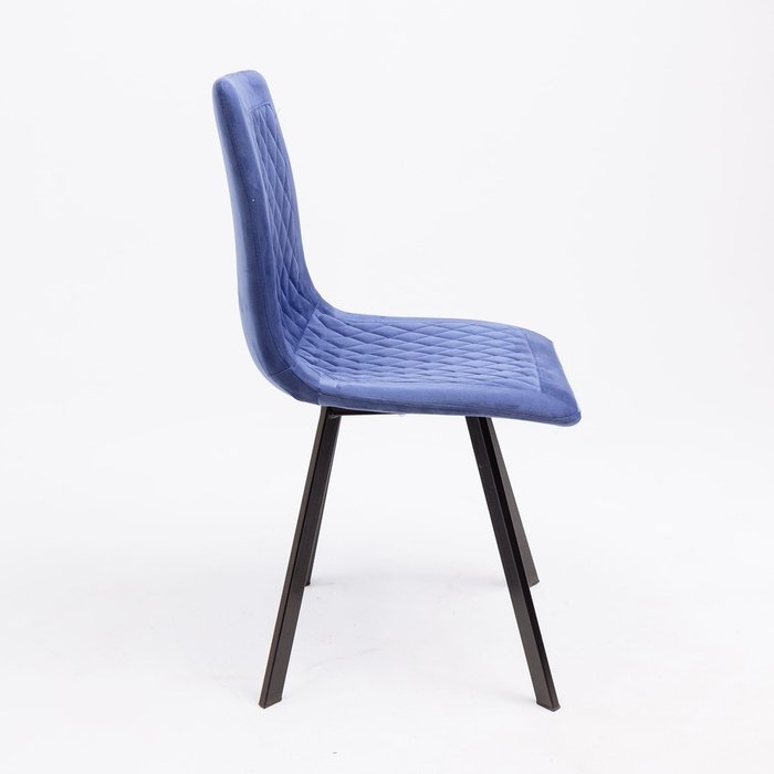 Стул Ezra синего цвета - лучшие Обеденные стулья в INMYROOM