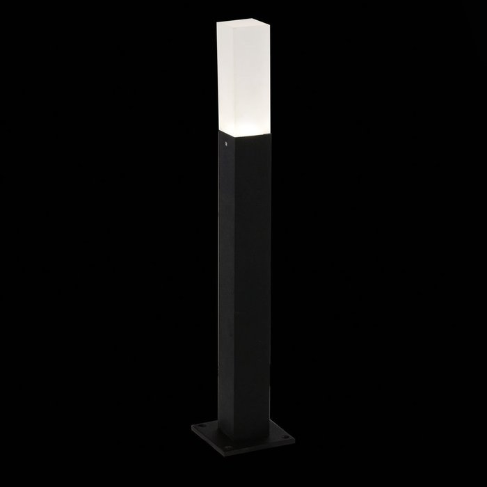 Уличный светодиодный светильник Vivo бело-черного цвета - купить Наземные светильники по цене 6420.0