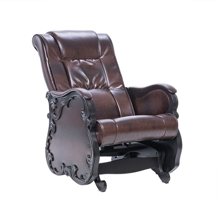 Кресло-глайдер Версаль коричневого цвета  - лучшие Интерьерные кресла в INMYROOM