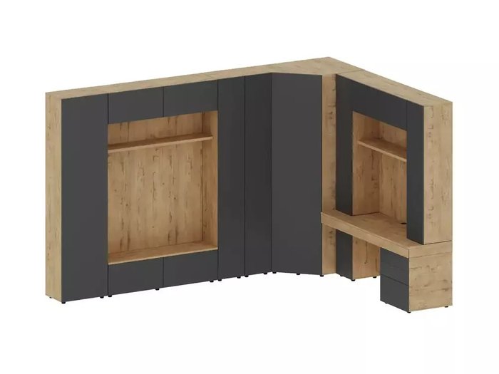 Комплект мебели для гостиной Modus g12 с фасадом серого цвета