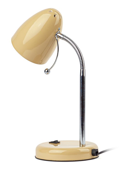 Настольная лампа N-116 Б0047202 (металл, цвет бежевый) - купить Рабочие лампы по цене 1398.0