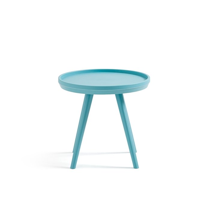 Стол журнальный для сада Feleti голубого цвета - купить Садовые столы по цене 6113.0