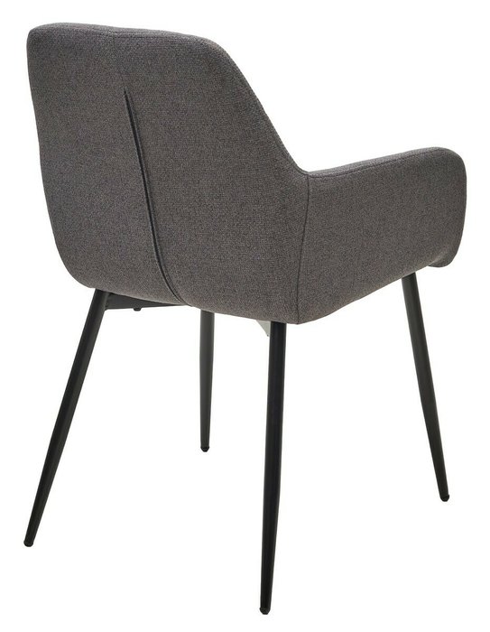 Стул Novara антрацитового цвета - купить Обеденные стулья по цене 5900.0