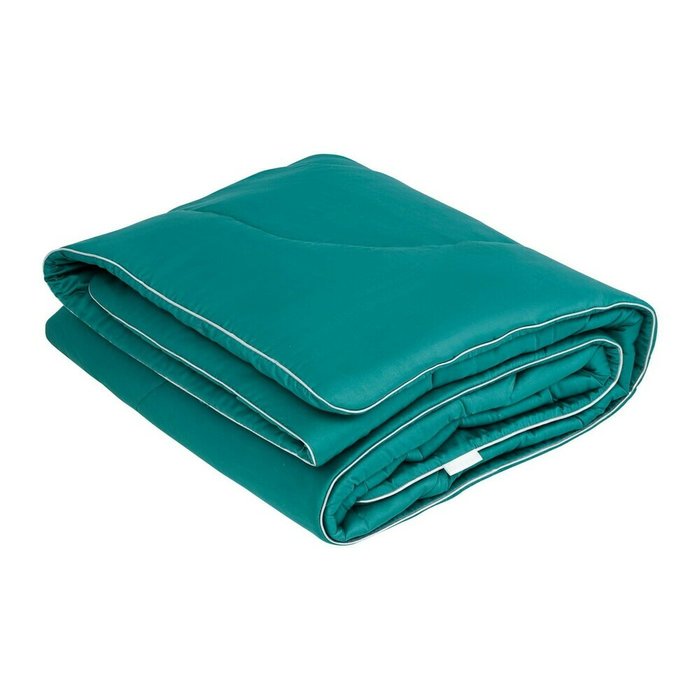 Одеяло Premium Mako 160х220 сине-зеленого цвета