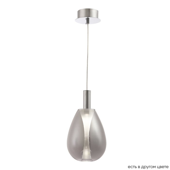 Подвесной светильник GAUDI SP4W LED SMOKE (стекло, цвет дымчатый)