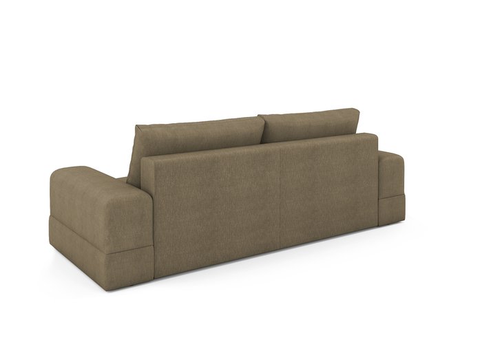 Угловой раскладной диван Elke левый светло-коричневого цвета - лучшие Угловые диваны в INMYROOM