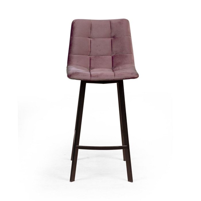 Стул полубарный Uno пепельно-розового цвета - купить Барные стулья по цене 6500.0