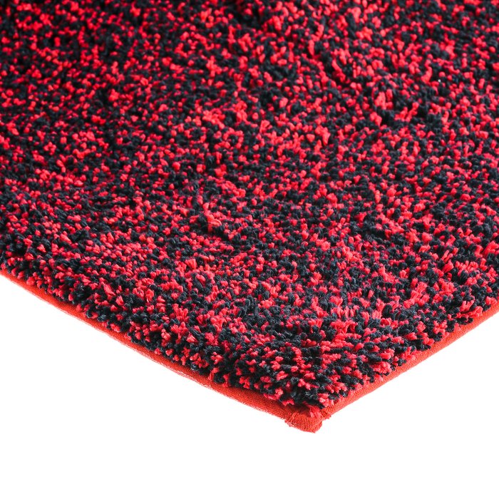 Мягкий коврик Graffity для ванной 40х60 черно-красного цвета - купить Коврики для ванной по цене 1020.0