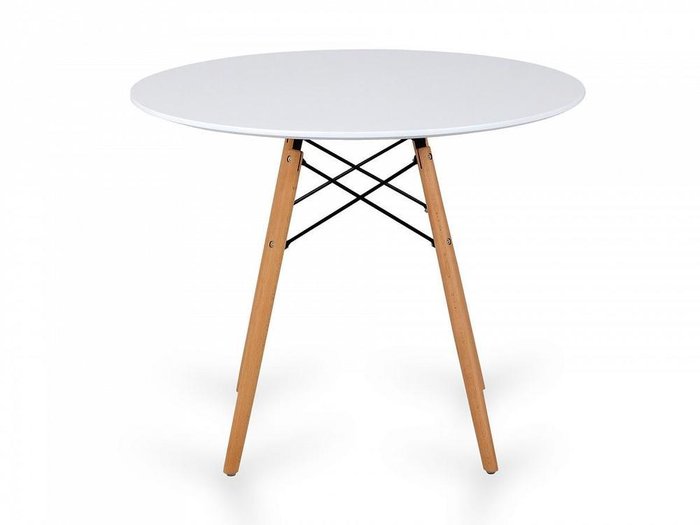 Обеденный стол Jerome L белого цвета - купить Обеденные столы по цене 13900.0