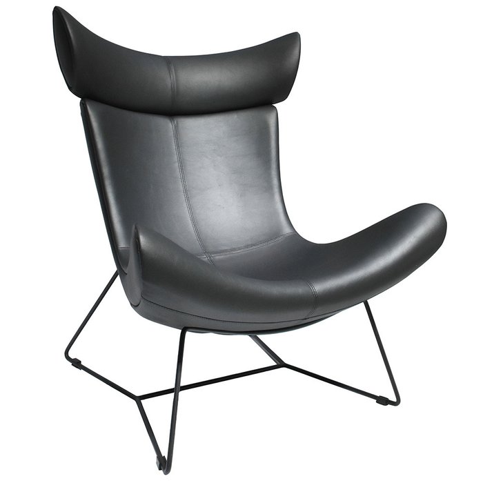 Кресло TORO Loft чёрного цвета