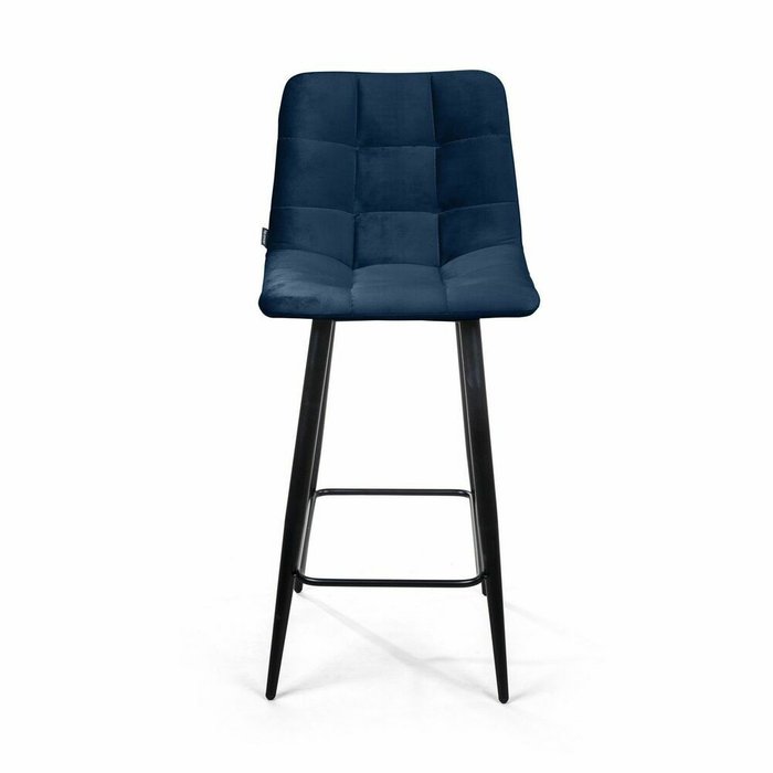 Стул полубарный Uno цвета кобальт - купить Барные стулья по цене 7490.0
