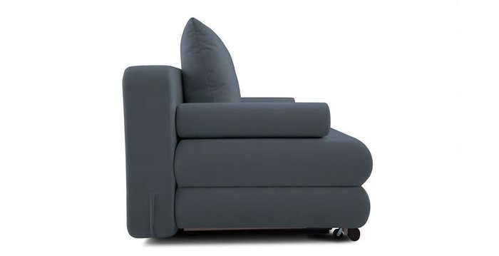Прямой диван-кровать Фабио темно-серого цвета - лучшие Прямые диваны в INMYROOM