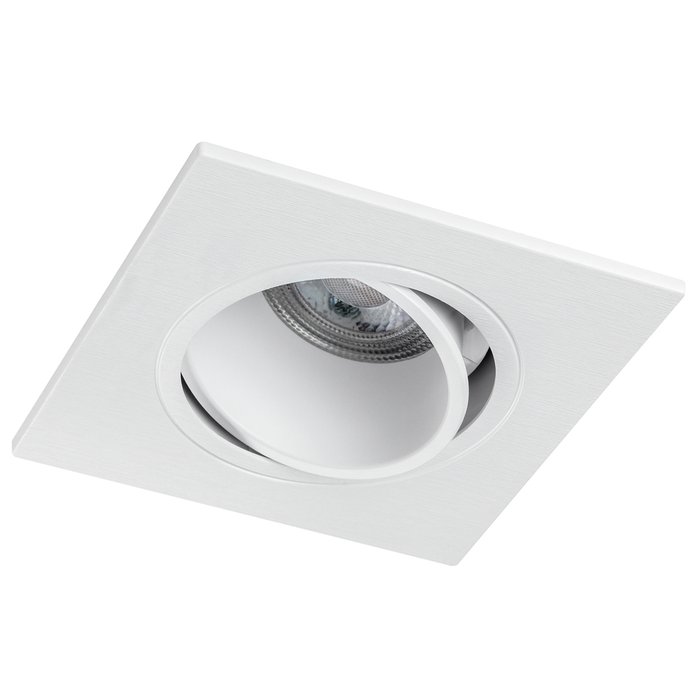 Рамка (светильник) PVC д/LED-модулей 941хх и LED-ламп D50мм SINGO QUAD БЕЛЫЙ Рамка (светильник) PVC д/LED-модулей 941хх и LED-ламп D50мм SINGO QUAD БЕЛЫЙ