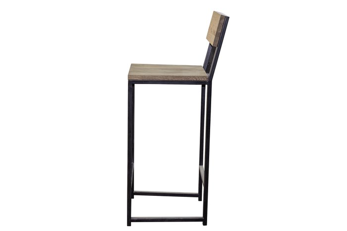 Барный стул Semana из массива дуба на металлическом каркасе - купить Барные стулья по цене 12180.0