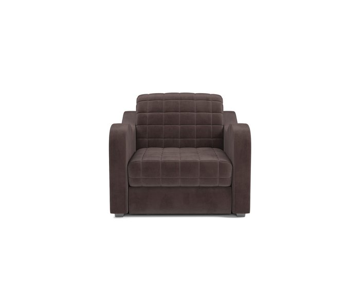 Кресло-кровать Барон 4 коричневого цвета - купить Интерьерные кресла по цене 25490.0