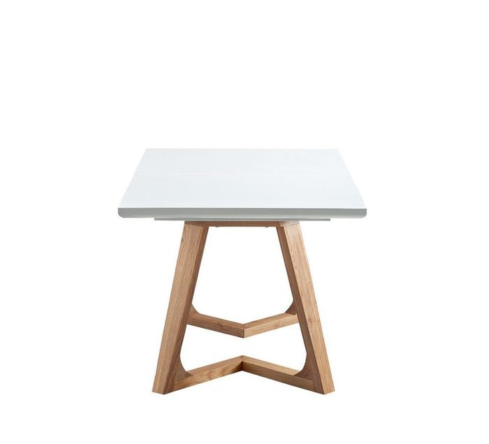 Раскладной обеденный стол белого цвета - лучшие Обеденные столы в INMYROOM