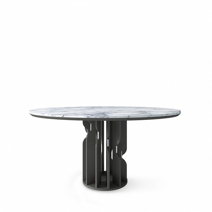 Обеденный стол Spiro черного цвета - купить Обеденные столы по цене 385302.0