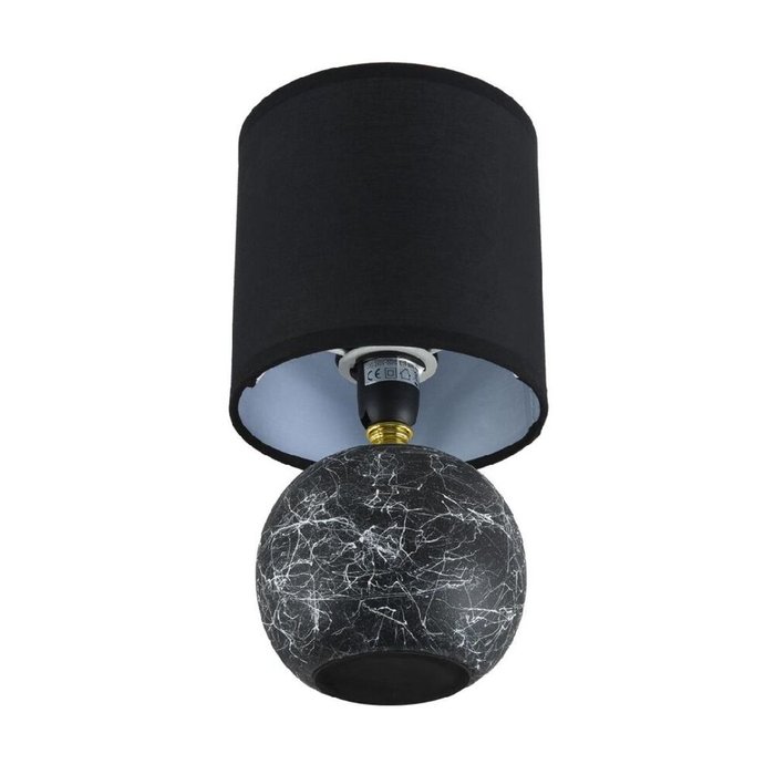 Настольная лампа County 8167/1T (ткань, цвет черный) - лучшие Настольные лампы в INMYROOM Настольная лампа County 8167/1T (ткань, цвет черный) - лучшие Настольные лампы в INMYROOM