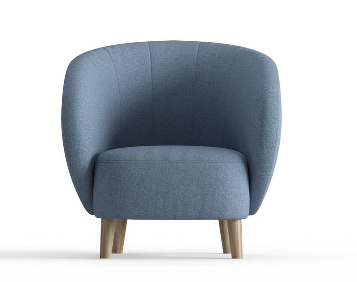 Кресло Чарльз синего цвета - купить Интерьерные кресла по цене 15990.0