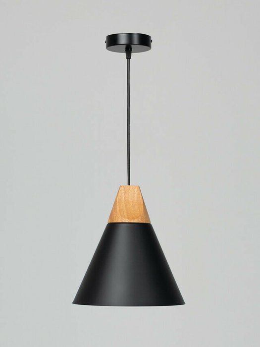 Подвесной светильник Prima черного цвета  - купить Подвесные светильники по цене 6900.0