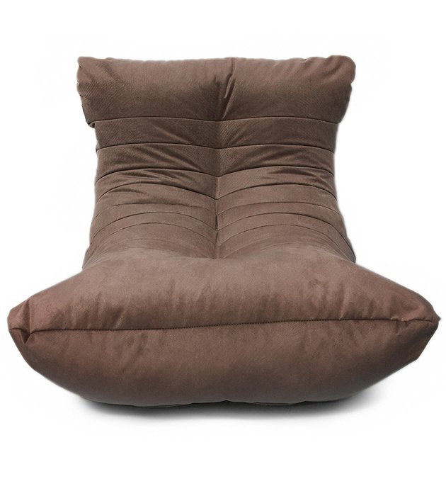 Кресло мешок Кокон Maserrati 09 темно-коричневого цвета - купить Бескаркасная мебель по цене 8010.0