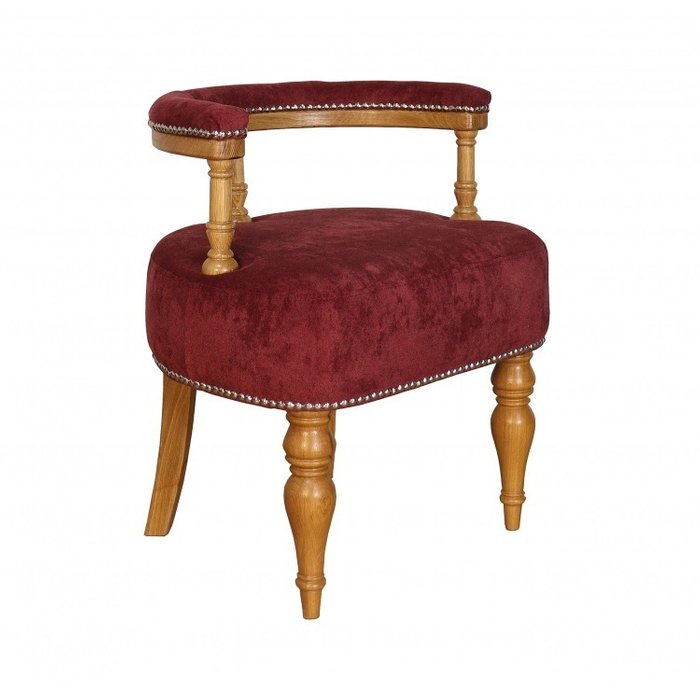 Кресло Burjua бордового цвета - купить Интерьерные кресла по цене 38000.0