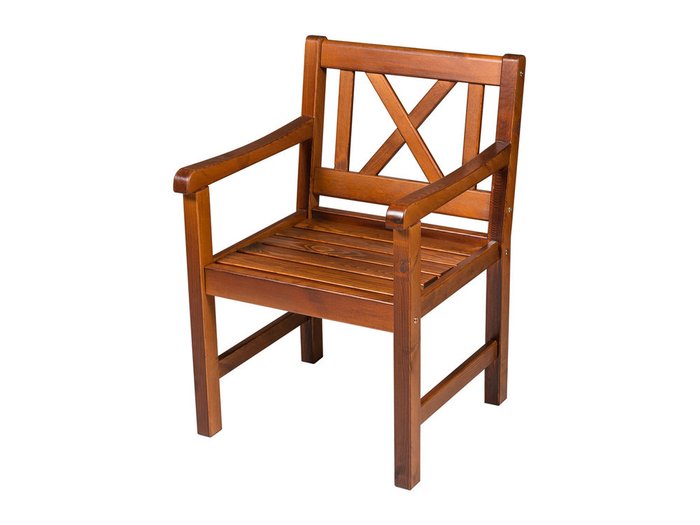 Кресло Onsala коричневого цвета