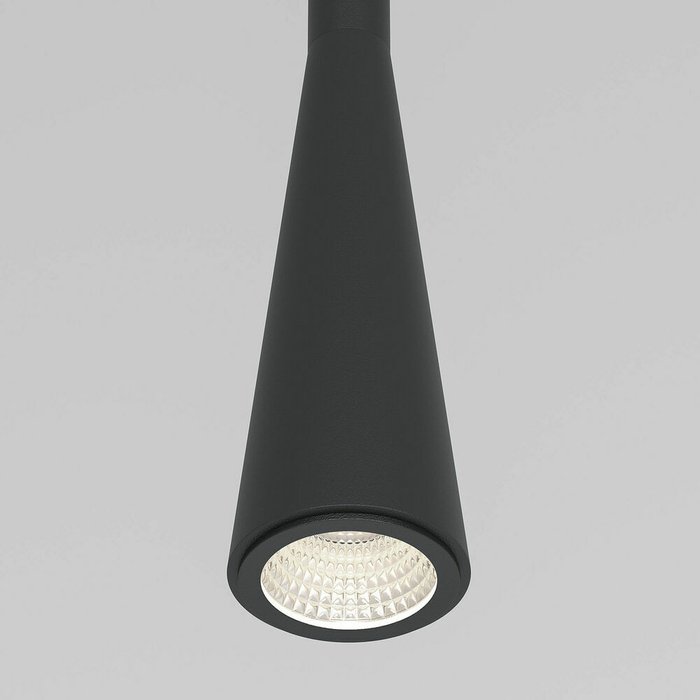 Светильник подвесной светодиодный Vist 7W 4000K черный 50312 LED
