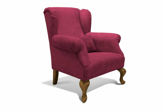 Кресло Шоттэ бордового цвета