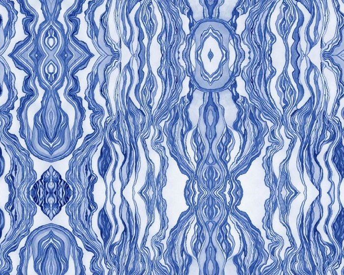 Дизайнерские обои Lacy Moire Azure Дизайнерские обои Lacy Moire Azure