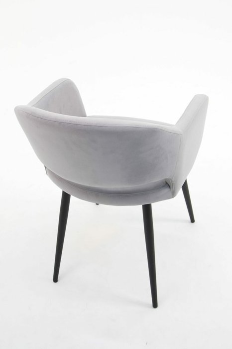 Обеденный стул Пичч серого цвета - купить Обеденные стулья по цене 9900.0