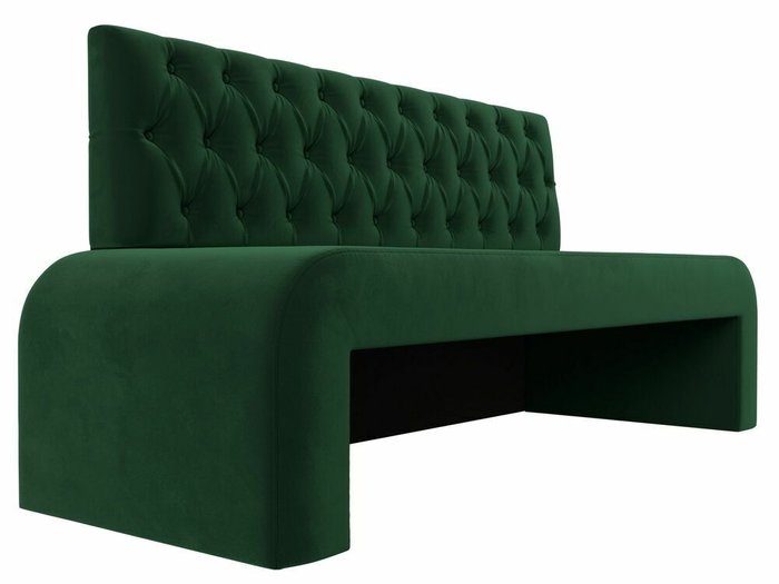 Прямой диван Кармен Люкс зеленого цвета - лучшие Прямые диваны в INMYROOM