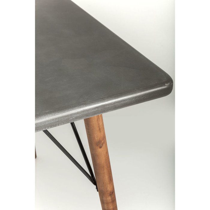 Обеденный стол X Factory с серой столешницей - лучшие Обеденные столы в INMYROOM
