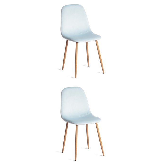 Набор из двух стульев Breeze цвета аквамарин