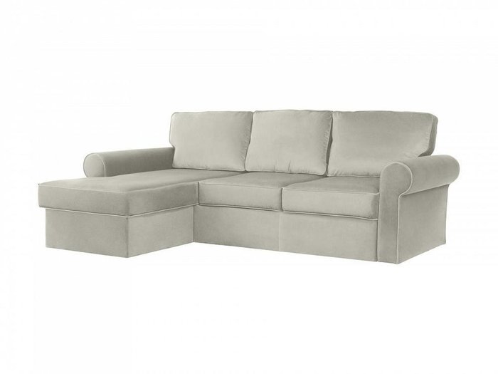 Угловой диван-кровать Murom светло-серого цвета - купить Угловые диваны по цене 115830.0