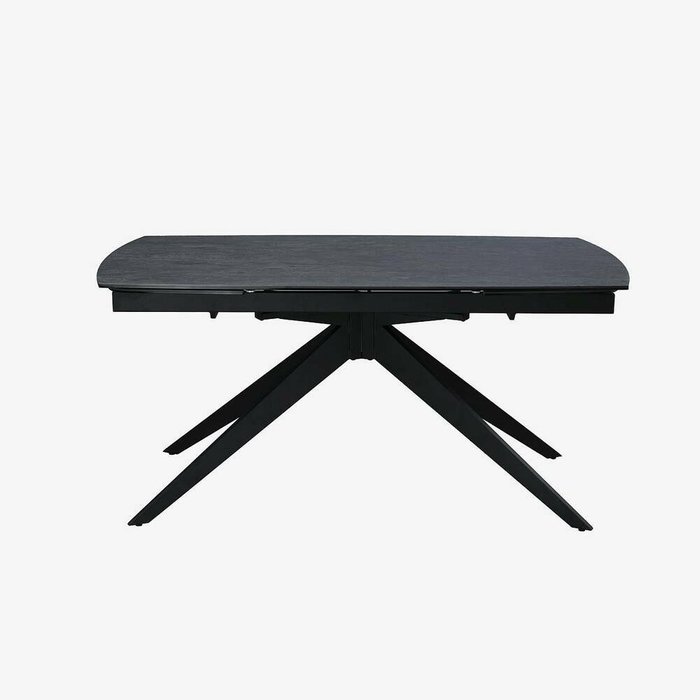 Раздвижной обеденный стол Ортлер темно-серого цвета - купить Обеденные столы по цене 59990.0