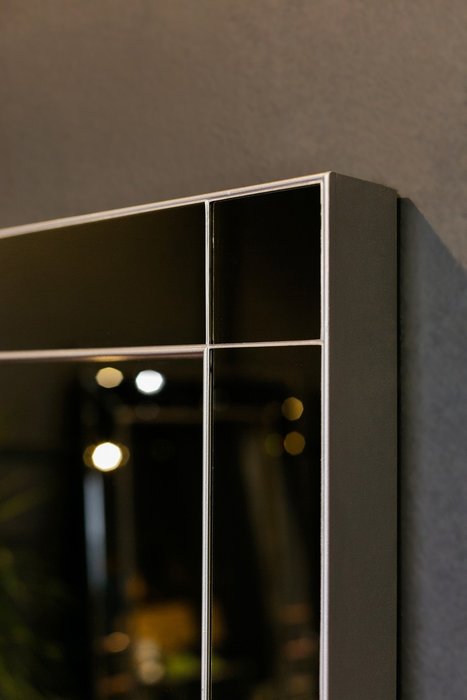 Зеркало настенное Asteria серого цвета - лучшие Настенные зеркала в INMYROOM