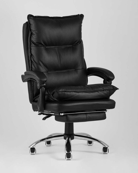 Кресло компьютерное Alpha черного цвета - купить Офисные кресла по цене 19990.0