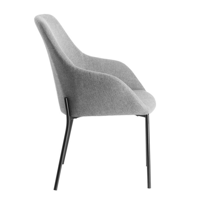 Стул Fracta Chair Futura light grey серого цвета - купить Обеденные стулья по цене 23990.0