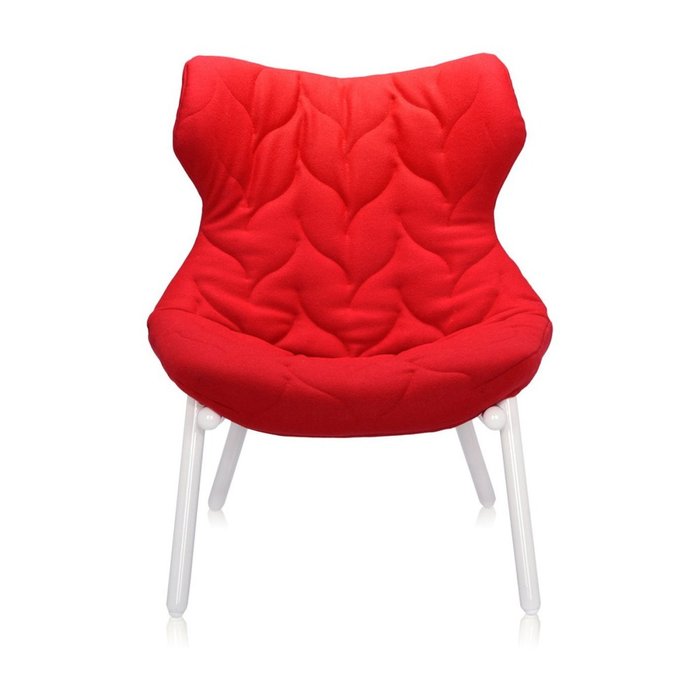 Кресло Foliage красного цвета - купить Интерьерные кресла по цене 155520.0