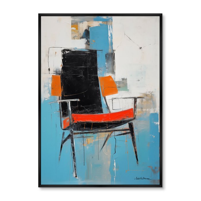 Репродукция картины Chair collection, No 2, 2024г.