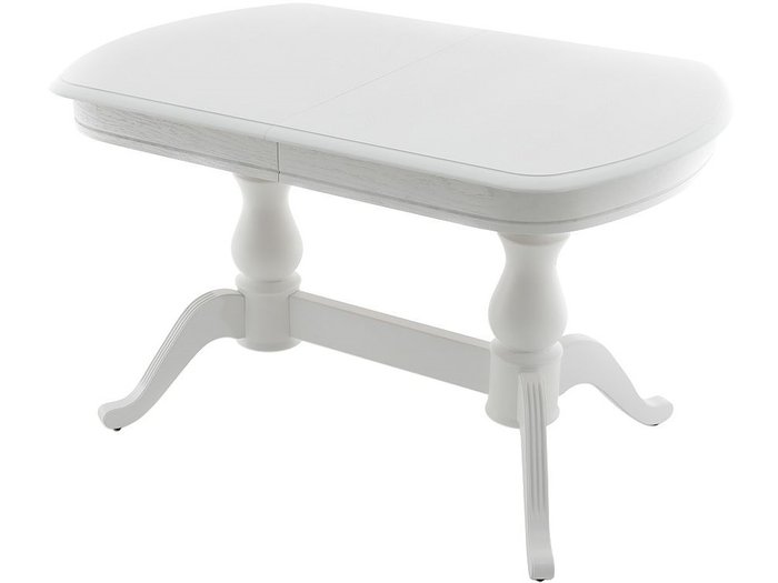 Стол раздвижной Фабрицио белого цвета - купить Обеденные столы по цене 33945.0