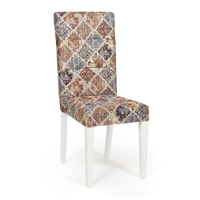 Набор из двух стульев Ditta бежево-серого цвета - купить Обеденные стулья по цене 10520.0