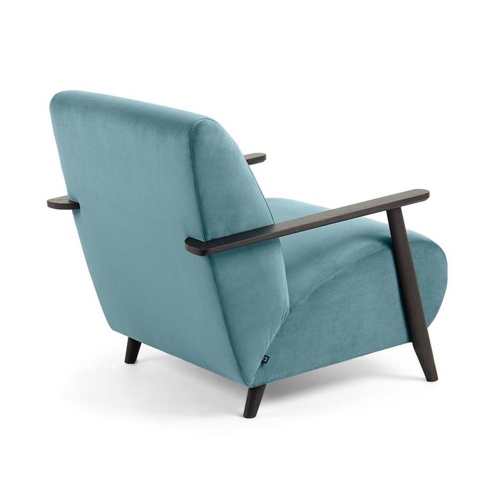  Кресло Marthan бирюзового цвета - лучшие Интерьерные кресла в INMYROOM