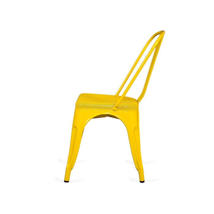 Стул Tolix Marais PP желтого цвета - лучшие Обеденные стулья в INMYROOM