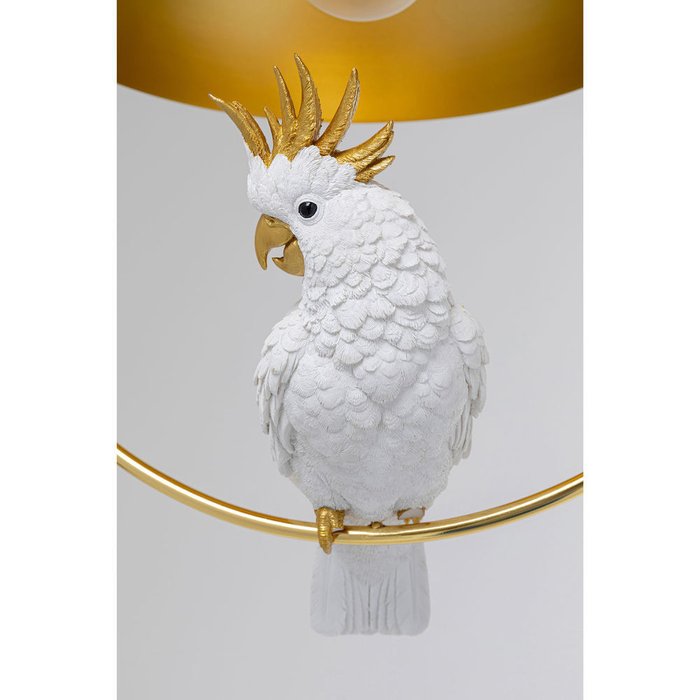 Люстра Kakadu с белым попугаем - лучшие Подвесные светильники в INMYROOM