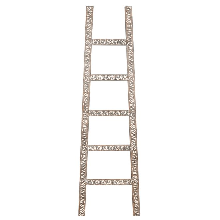 Лестница для полотенец Папуа Орех из массива сосны