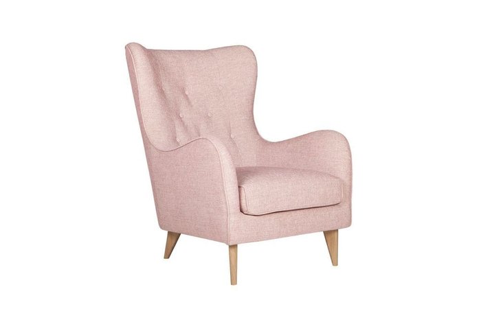 Кресло Pola светло-розового цвета - купить Интерьерные кресла по цене 92550.0