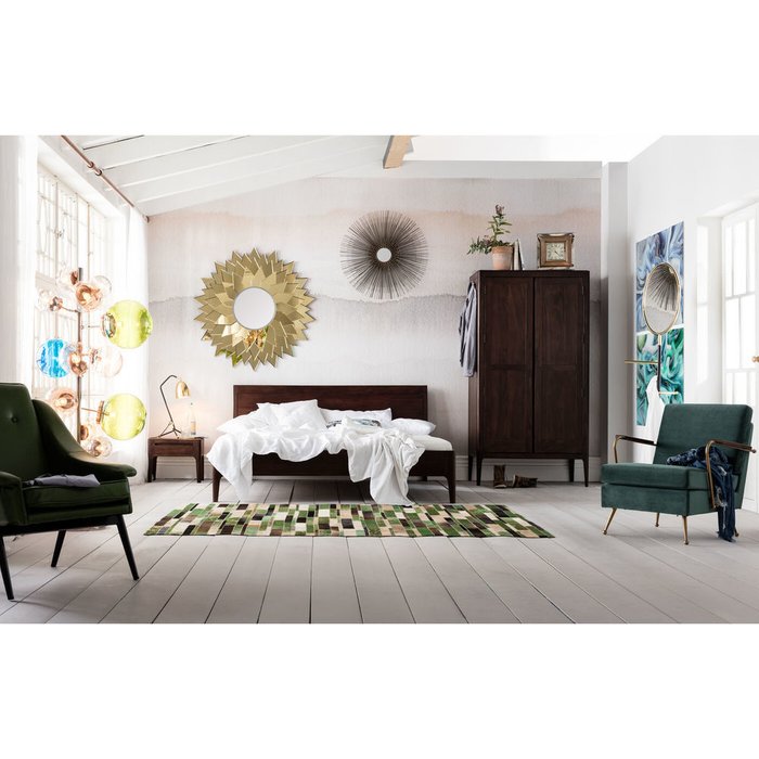Ковер Brick из кожи и шерсти 170х240 - лучшие Ковры в INMYROOM Ковер Brick из кожи и шерсти 170х240 - лучшие Ковры в INMYROOM