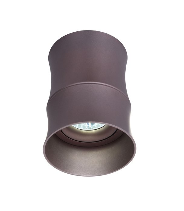 Накладной светильник Riston коричневого цвета - лучшие Накладные споты в INMYROOM
